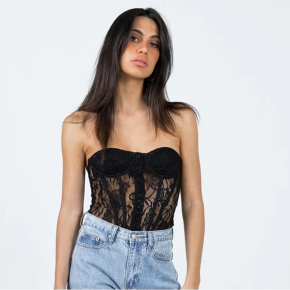 NWT princess polly corset bodysuit size 4 - Picture 1 of 4